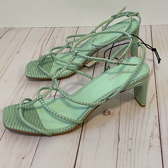 Express Strappy Heels - Picture 6 of 14